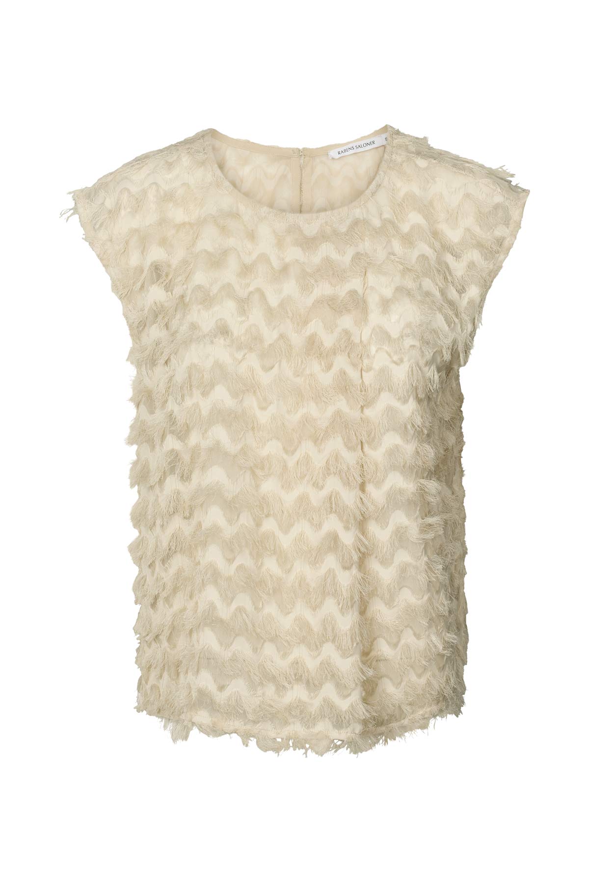 Feathery top - Sanga I Oyster
