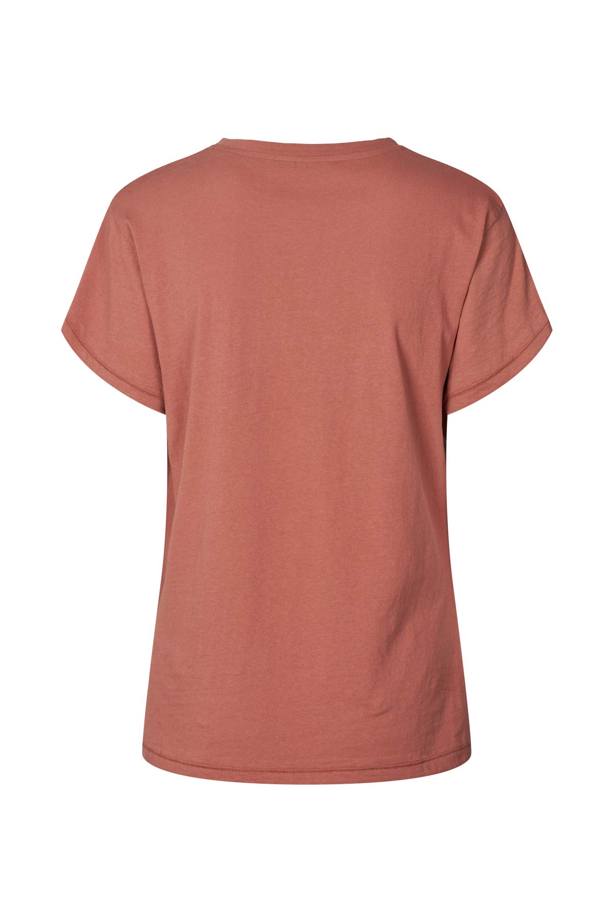 Heartbeat T shirt - Ambla I Russet Burgundy