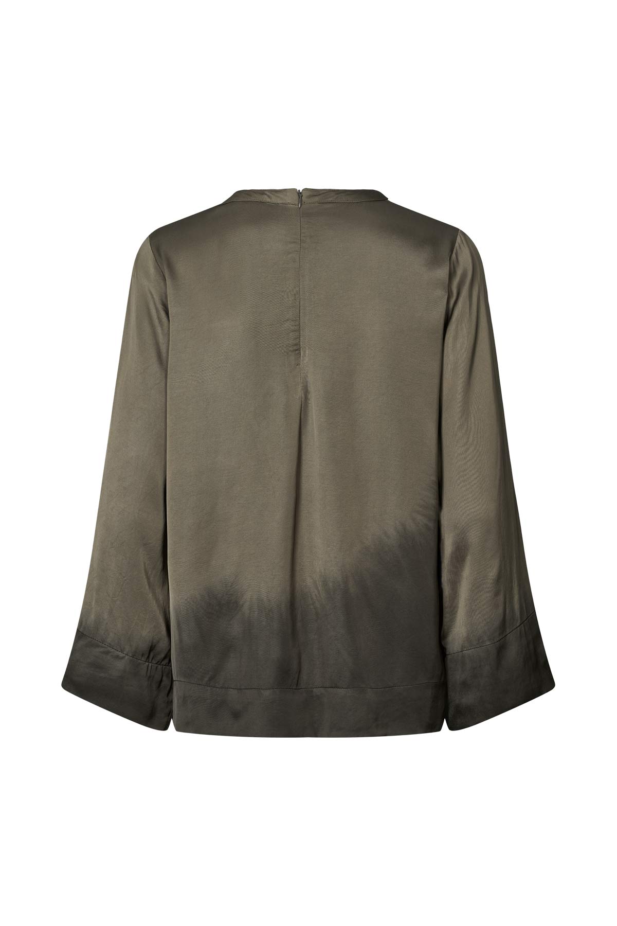 Coastal 3/4 sleeve top - Herta I Asphalt black
