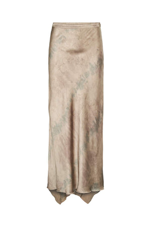 Mixture bias tail skirt - Fulla I Silver combo