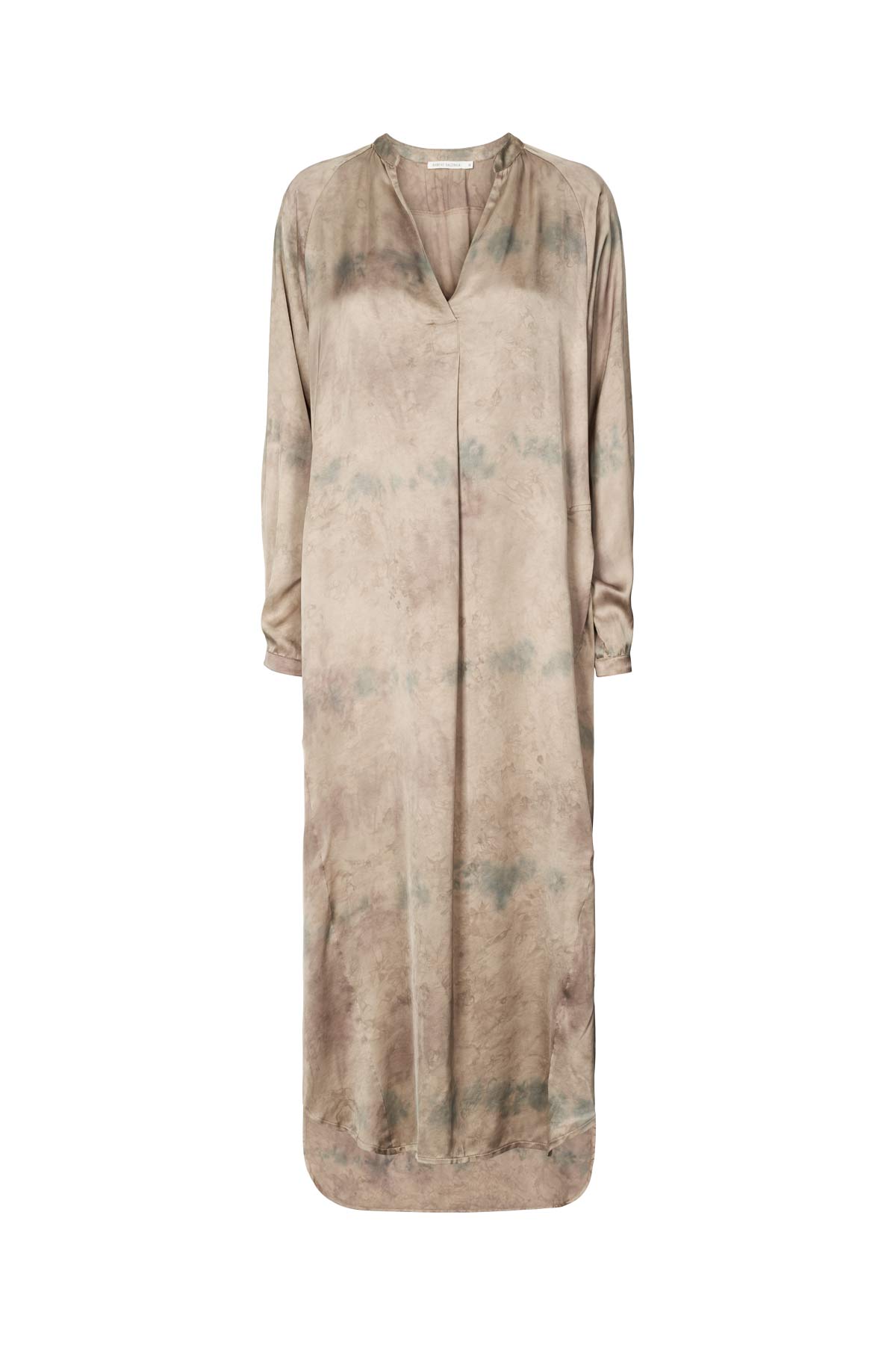 Mixture shirt dress - Houda I Silver combo