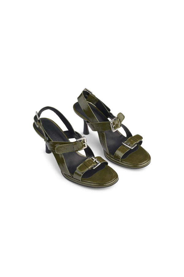 Buckle heel - Adiya I Seaweed