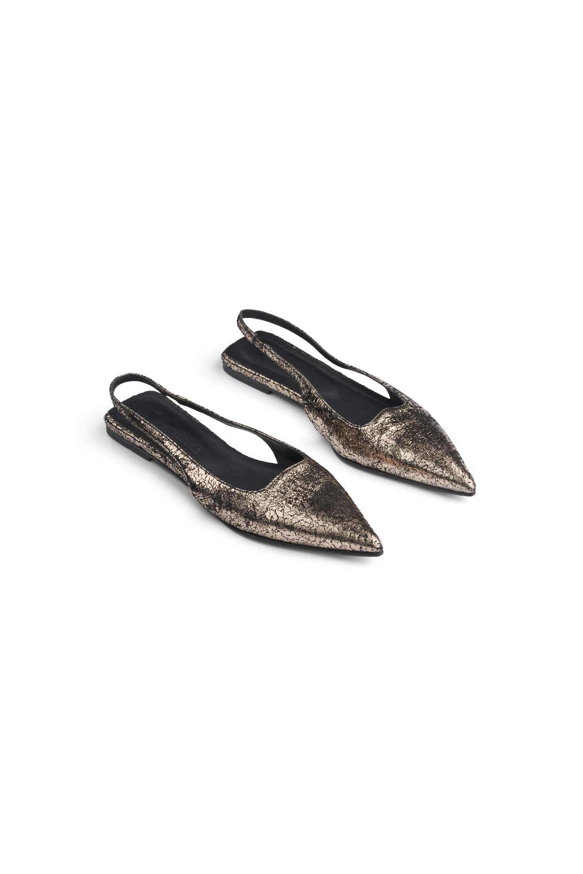 Pointy slingback - Acacie I Gun metal