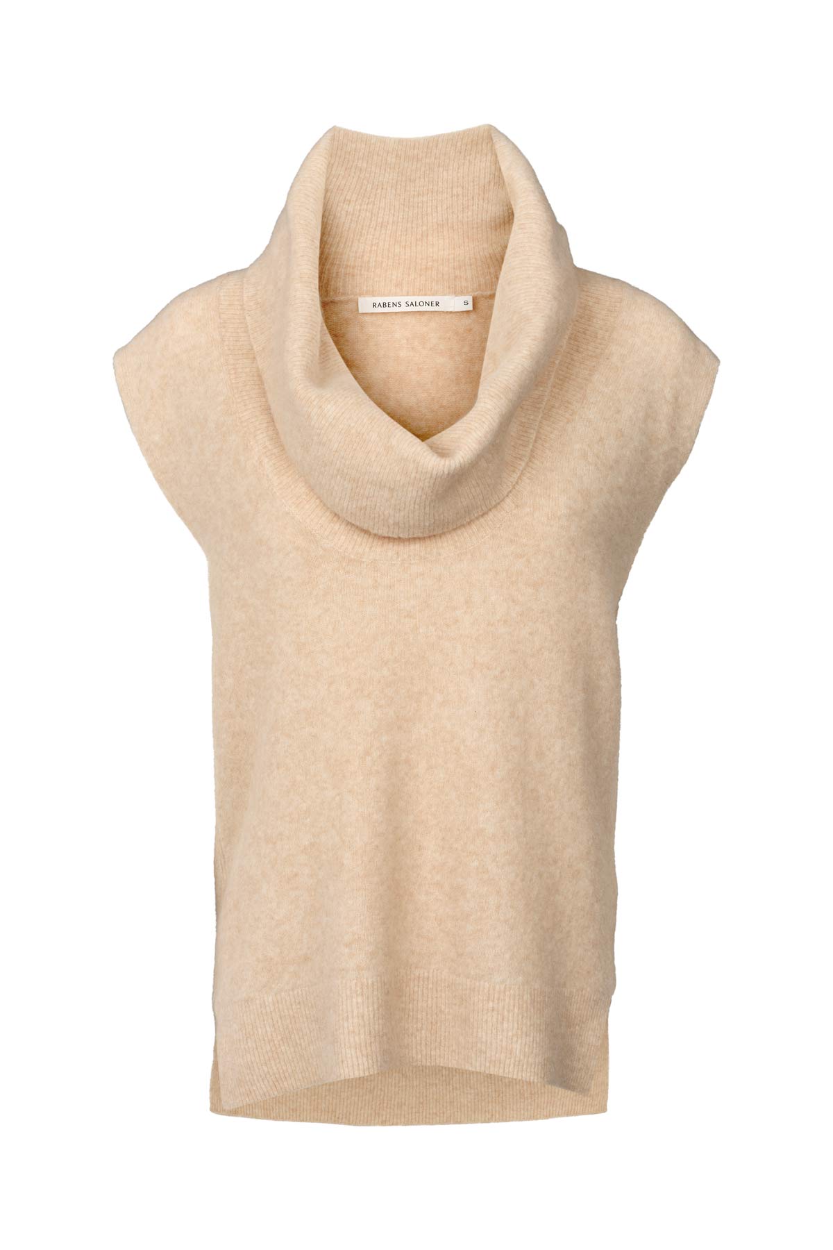 Soft knit vest - Biak I Buttercream