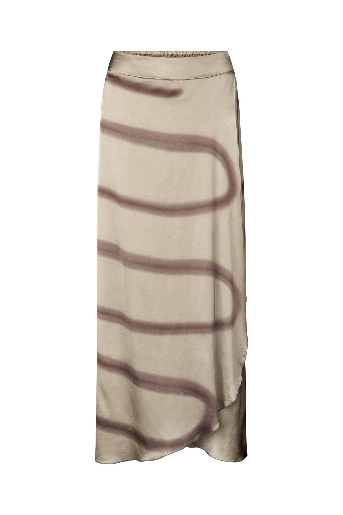 Fluid wrap over skirt - Junni I Ash combo