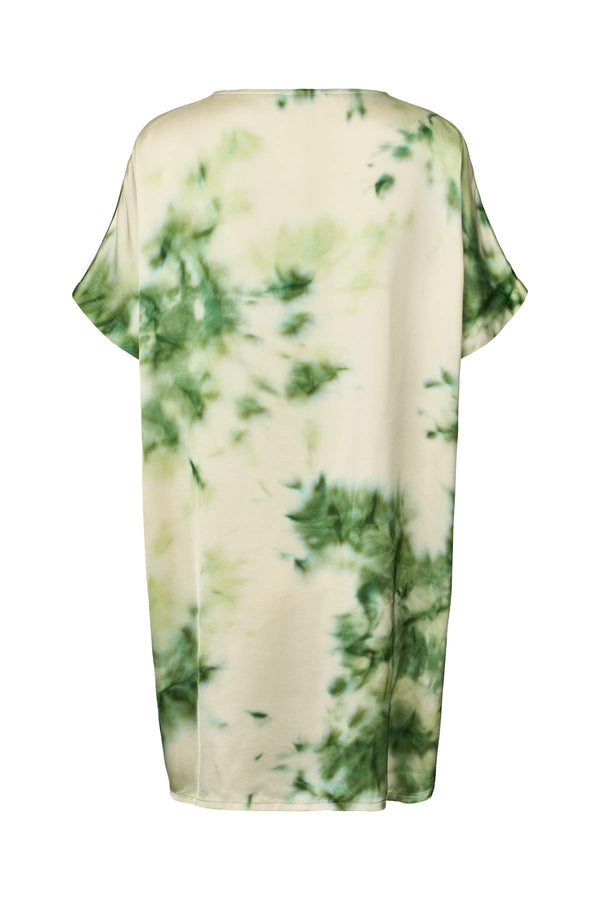 Fusion draped pick up dress - Inaz I Emerald combo