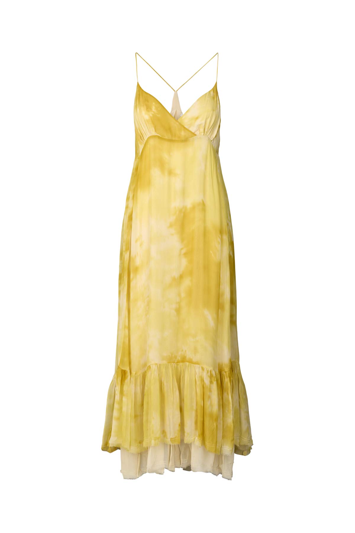 Fusion string dress - Farida I Lemon combo