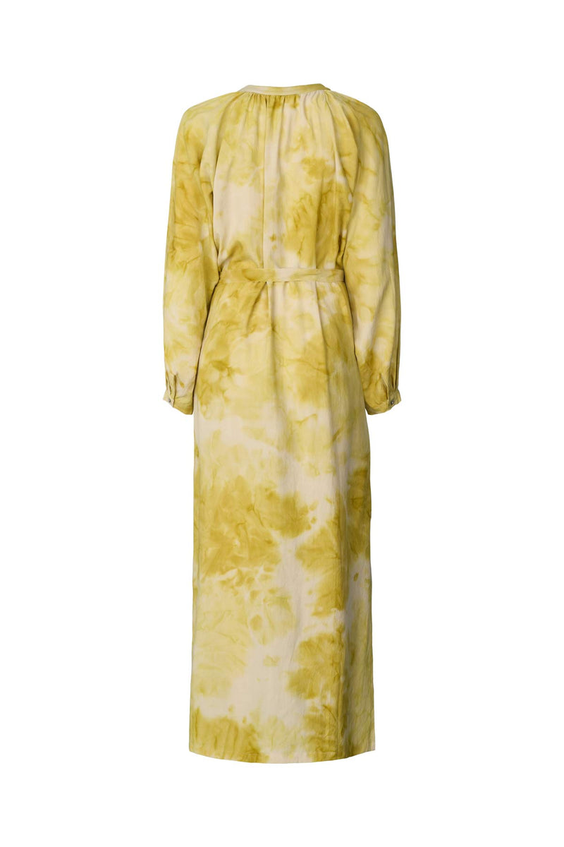 Fusion belt dress - Ingela I Lemon combo