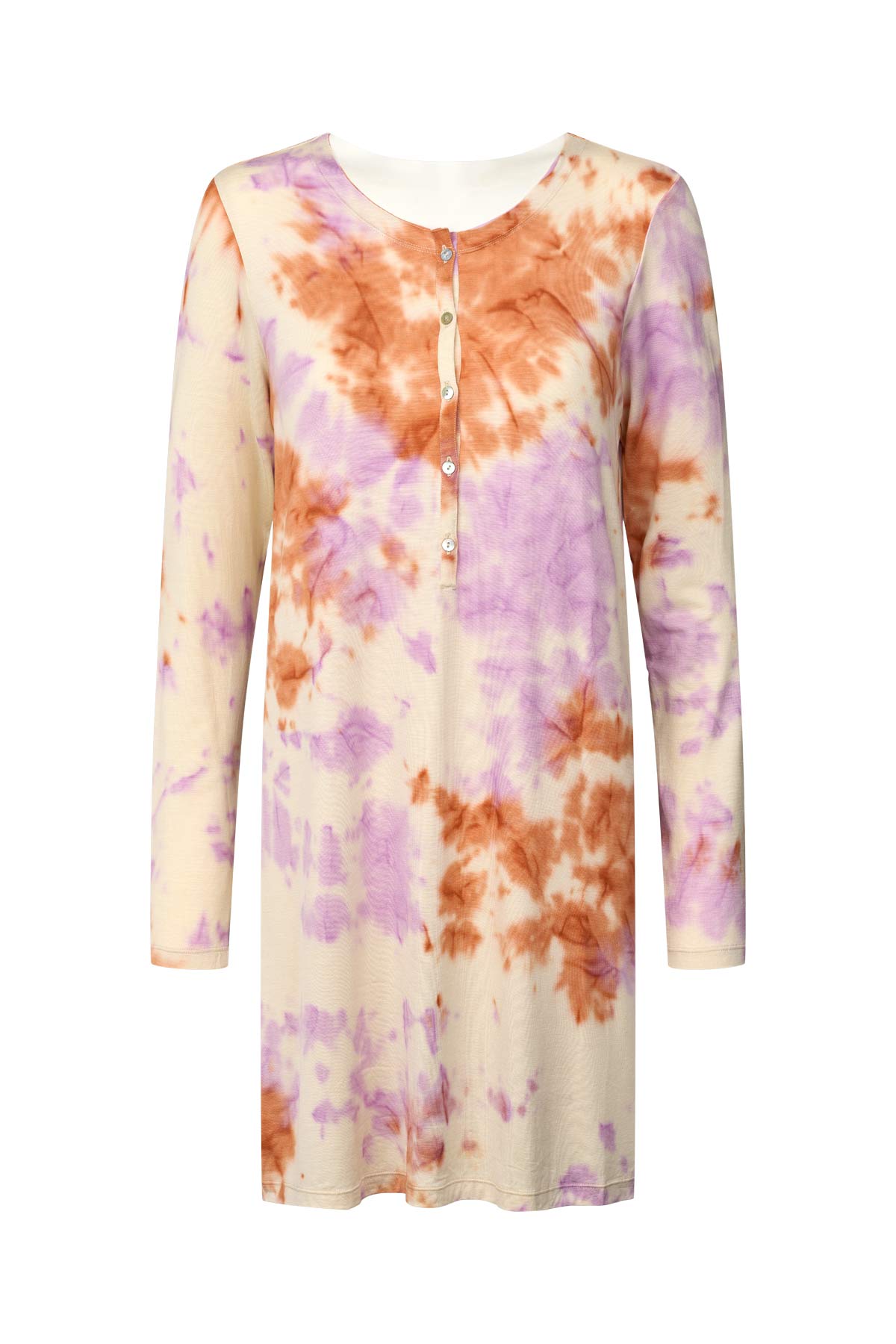 Fusion jersey dress - Hue I Ametrine combo