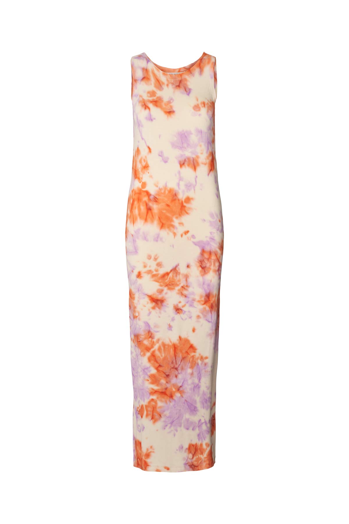 Fusion long tank dress - Niara I Ametrine combo
