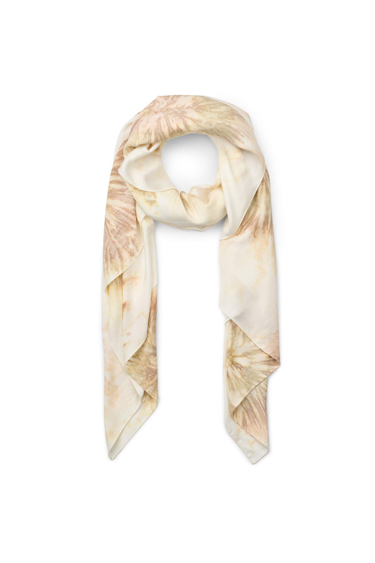 Cartwheel large scarff - Merete I Seashell combo