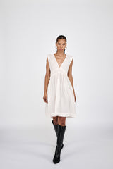 Hyben - Cotton short dress I Black