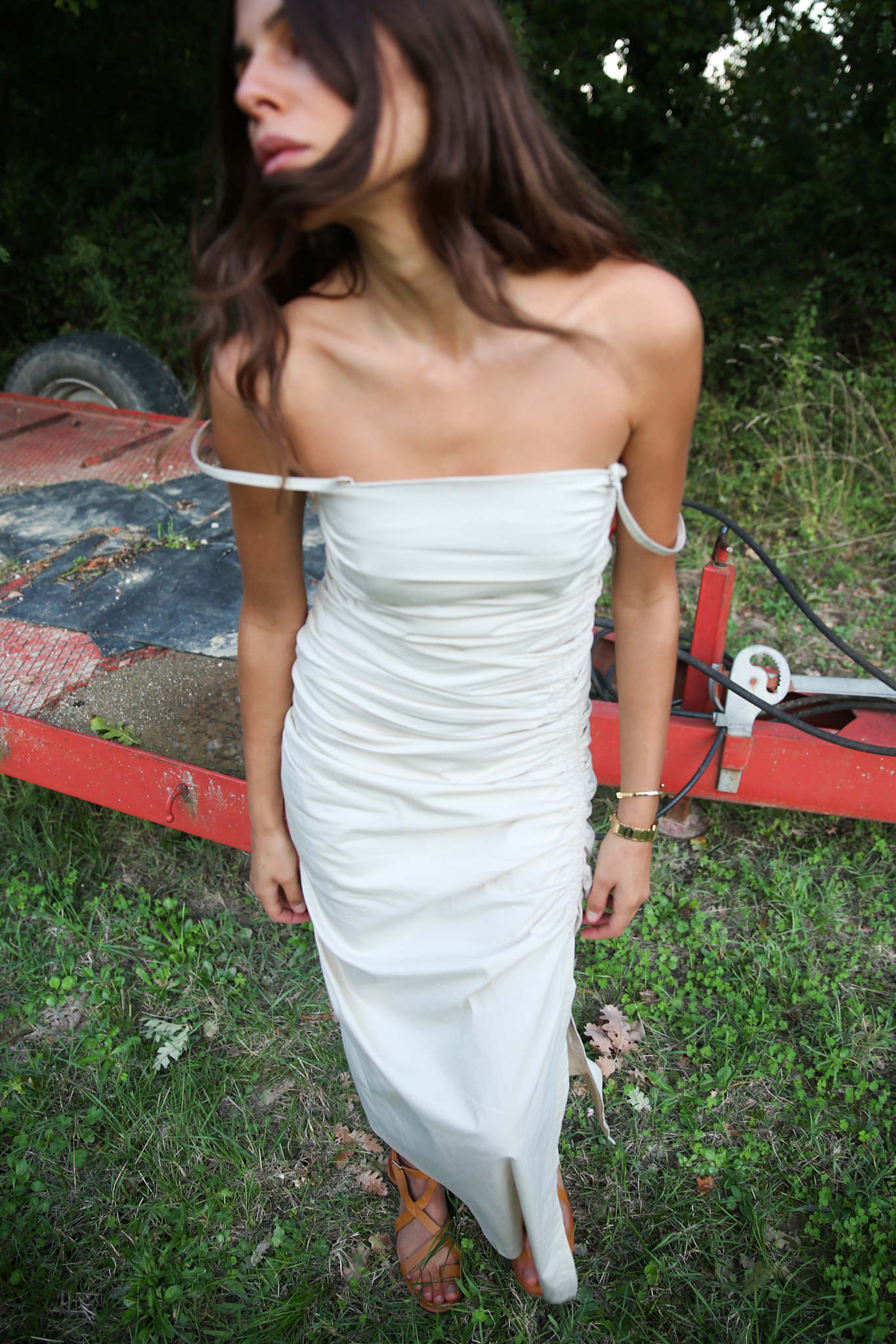 Gunna - Papery bodice top I Black