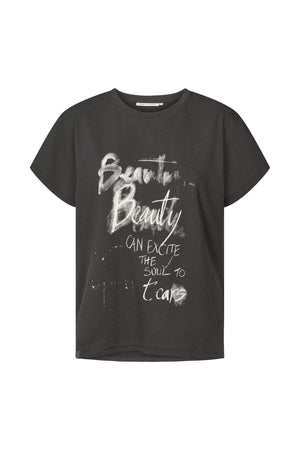 Ambla - Beauty t-shirt I Faded black