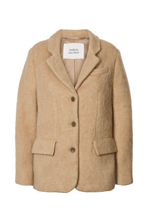 Nyara - Fuzzy jacket I Oatmeal