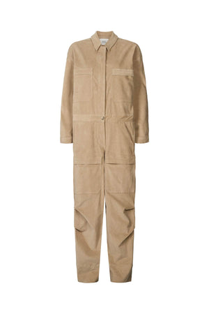 Jozette - Baby corduroy jumpsuit I Mushroom