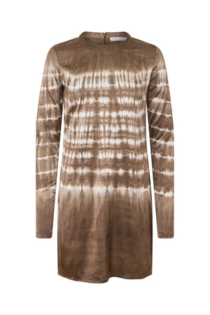 Agna - Frequency short tube dress I Dry mocca combo