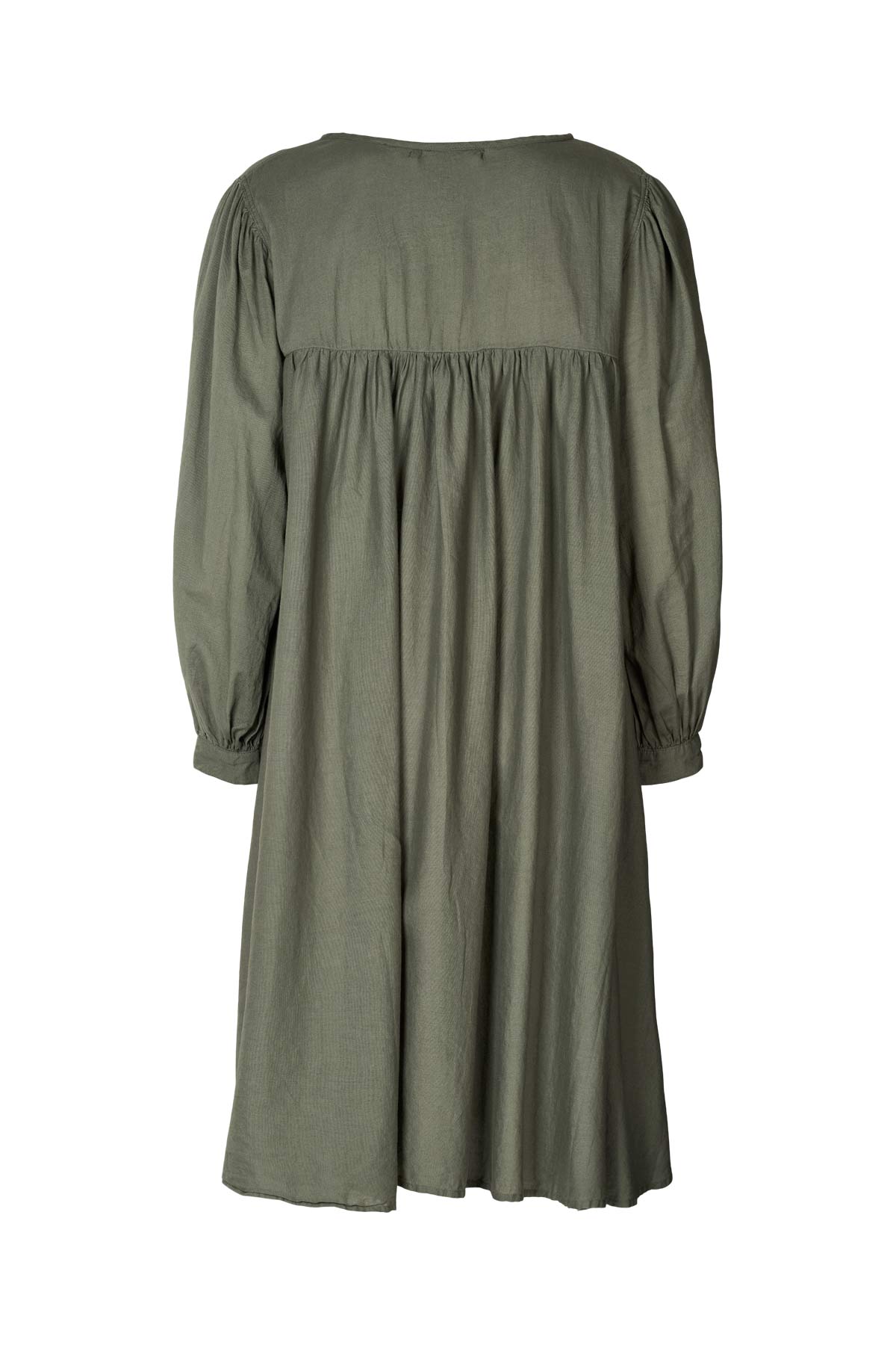 Elda - Cotton full sleeve dress I Macadan