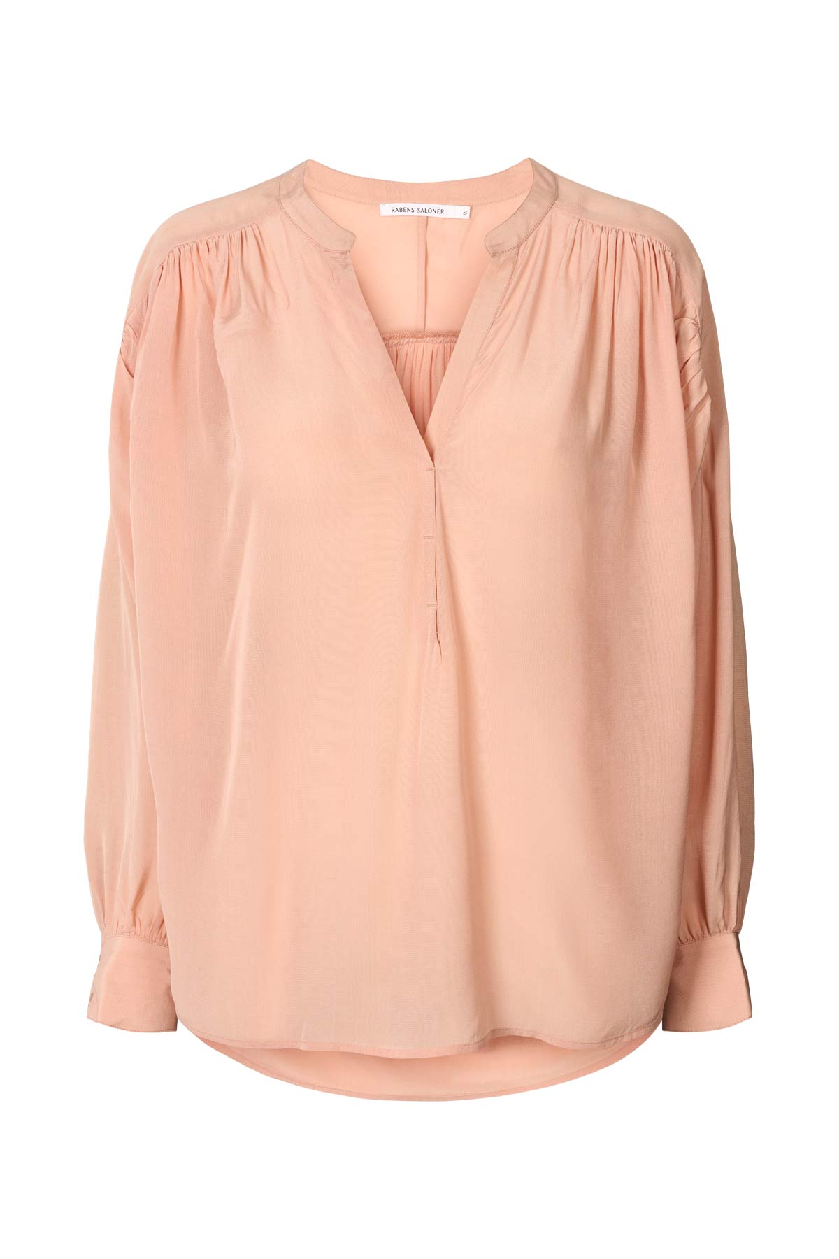 Meg - Sheer lace shirt I Blush