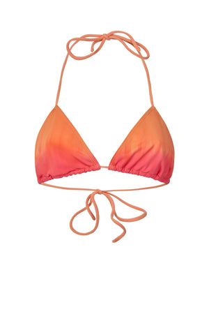 Merle - Fusion triangle top I Mandarin pink