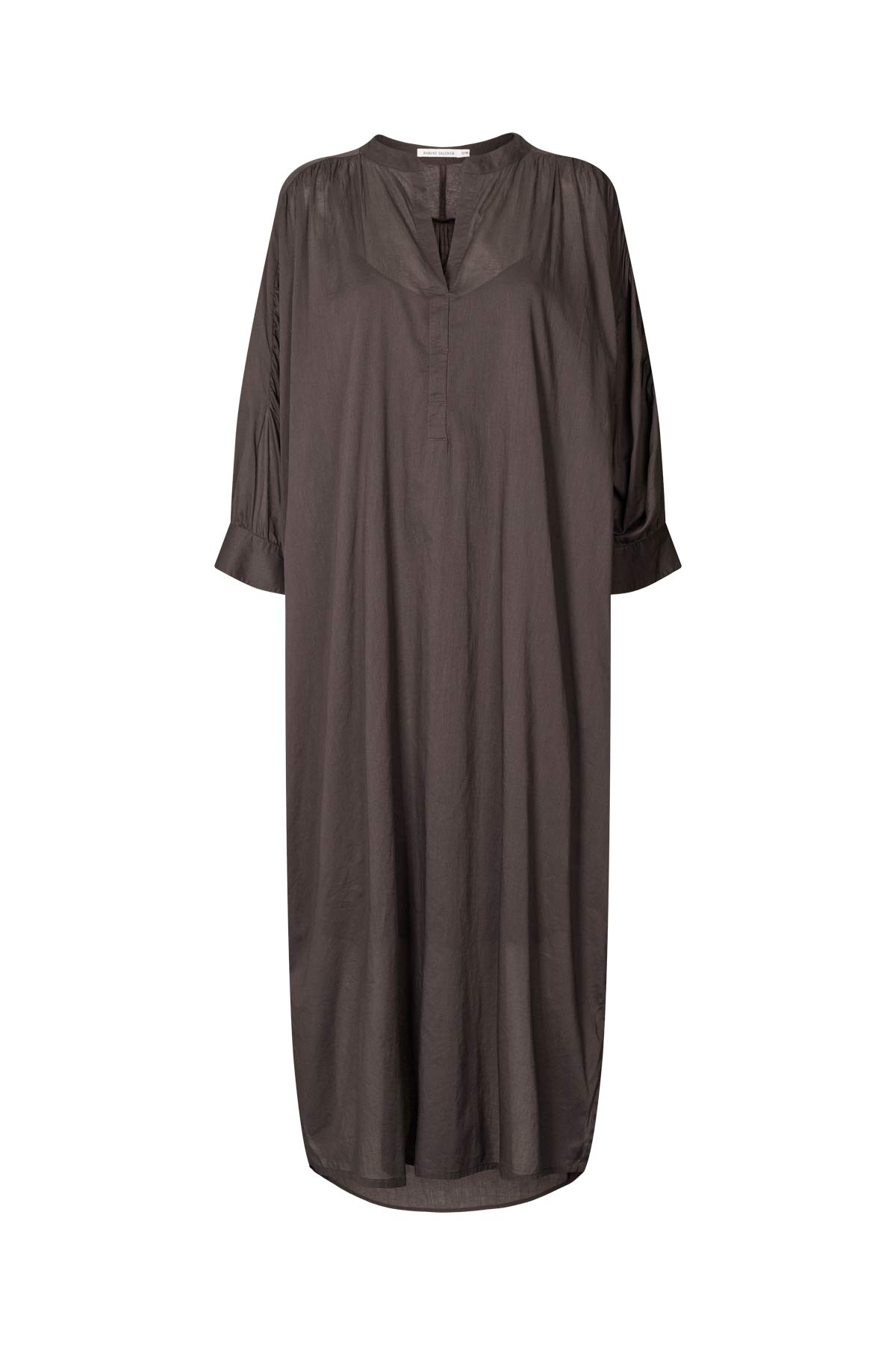 Tuva - Voile frill shirt dress I Liquorice