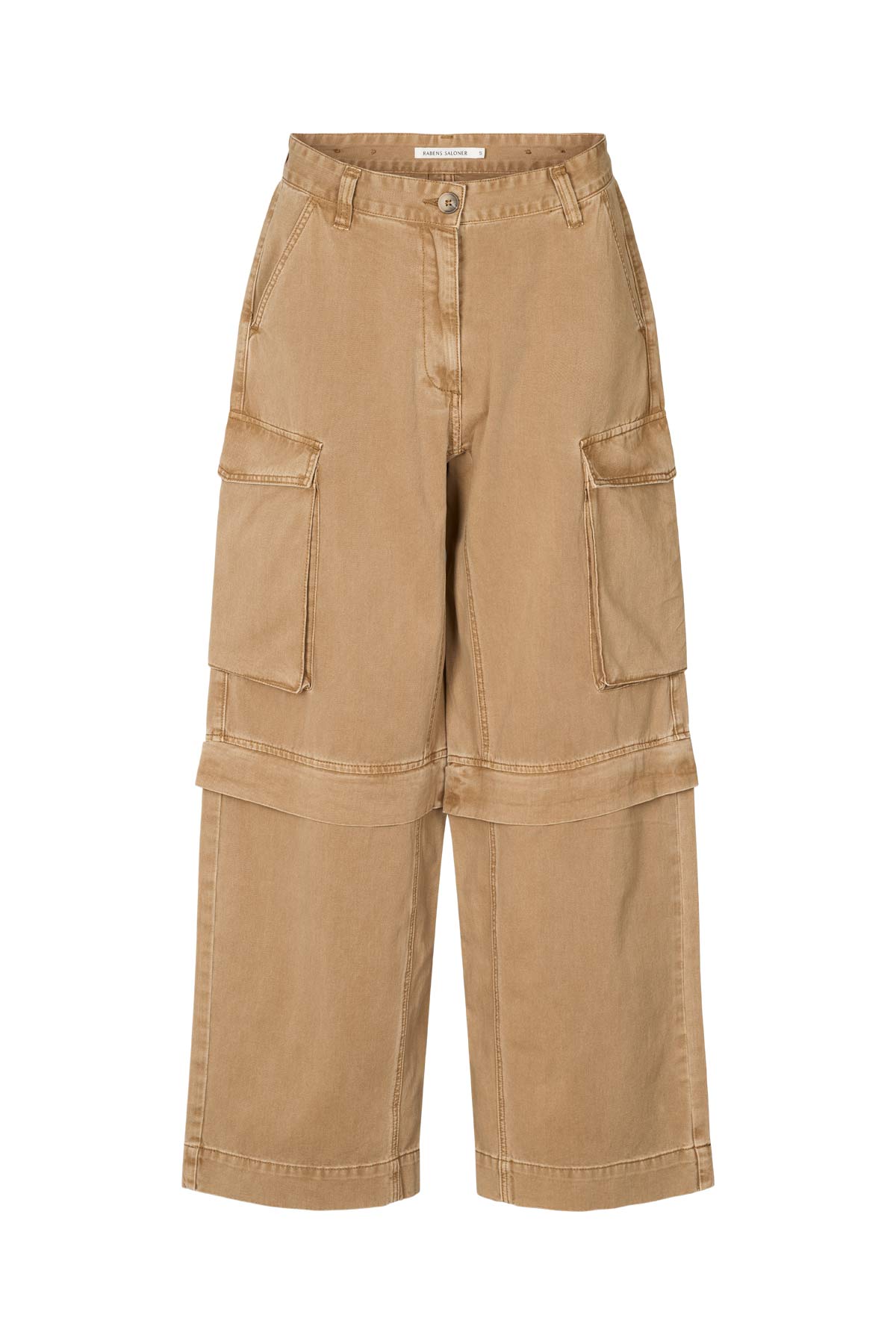 Frema - Canvas cargo pants I Washed tobacco
