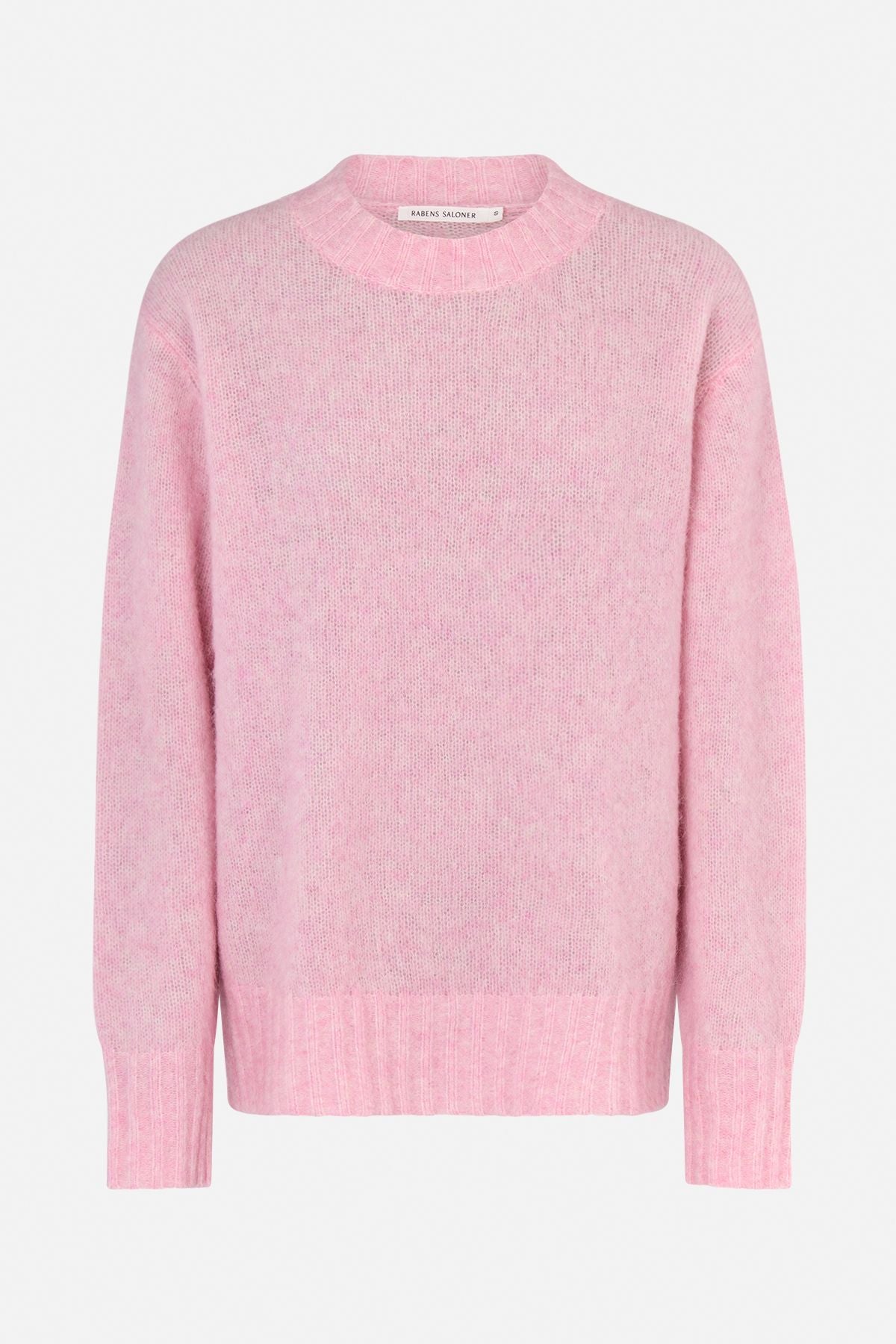 Divna - Superlight knit crew sweater I Rose